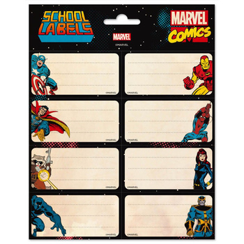OFICJALNE NAKLEJKI NA ZESZYT MARVEL COMICS SPIDERMAN