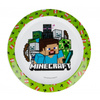 TALERZ MINECRAFT DZIECIĘCY STEVE CREEPER ZOMBIE ENDERMAN
