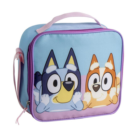 TORBA SZKOLNA ŚNIADANIÓWKA BLUEY BINGO LUNCH BAG NA RAMIE NA WYCIECZKĘ