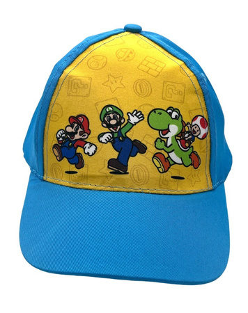 CZAPKA DASZKIEM SUPER MARIO LUIGI YOSHI BEJSBOLÓWKA