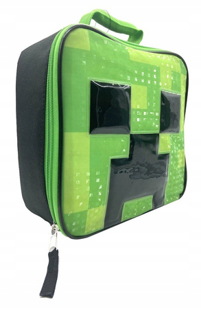 TORBA TERMICZNA MINECRAFT CREEPER ŚNIADANIÓWKA LUNCH BAG ASTRA