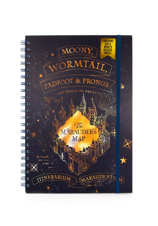 HARRY POTTER NOTES A4 MARAUDERS MAPA HUNCWOTÓW