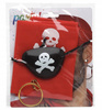 KOSTIUM PIRATA PIRATKI OPASKA KOLCZYK BANDANA PISTOLET SZABLA
