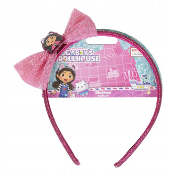 OPASKA KOCI DOMEK GABI Z KOKARDKĄ RÓŻOWA GABBY DOLLHOUSE