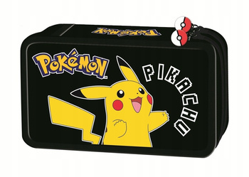 PIÓRNIK ROZKŁADANY PODWÓJNY Z WYPOSAŻENIEM POKEMON PIKACHU ST MAJEWSKI