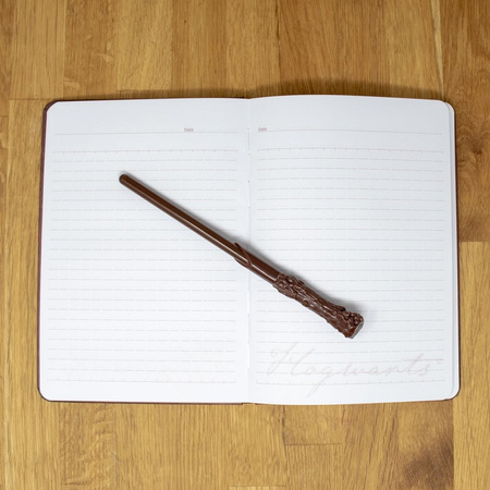 HARRY POTTER NOTES ZESZYT Z GODŁEM HOGWARTS BORDO