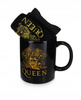 ZESTAW PREZENTOWY QUEEN KUBEK CERAMICZNY 315 ML + SKARPETKI ORYGINALNY