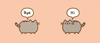 KUBEK PUSHEEN SAYS HI CERAMIKA 295 ML DO CAPPUCCINO LATTE CATPUCCINO KOT