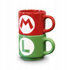ZESTAW PREZENTOWY 2x KUBEK CERAMICZNY MARIO + LUIGI ORYGINALNY