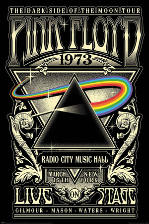 PLAKAT PINK FLOYD 1973 61x91,5cm