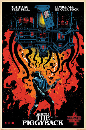PLAKAT STRANGER THINGS 4 THE PIGGYBACK 61x91,5cm / 35213