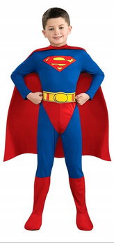 STRÓJ SUPERMAN KOSTIUM DLA CHŁOPCA R. L ORYGINALNY