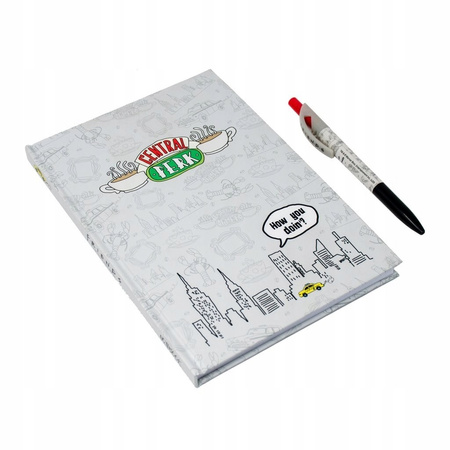 NOTES + DŁUGOPIS FRIENDS CENTRAL PERK PRZYJACIELE