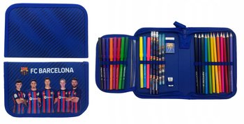 PIÓRNIK FC BARCELONA BARCA Z KLAPKĄ Z WYPOSAŻENIEM KREDKI FLAMASTRY ASTRA
