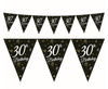 BANER URODZINOWY GIRLANDA 30 STE URODZINY 28x270cm
