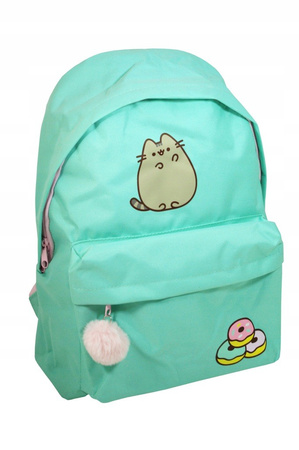 PLECAK PUSHEEN Z KIESZONKĄ MIĘTOWY + PIÓRNIK DONUT