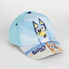 RĘCZNIK BLUEY CZAPKA Z DASZKIEM WOREK NIEBIESKI ZESTAW PLAŻOWY BLUEY BINGO
