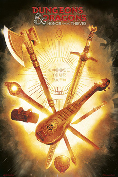 PLAKAT DUNGEONS AND DRAGONS HONOR AMONG THIEVES PATH 61x91,5cm / 5739