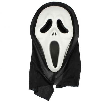 MASKA PIANKOWA KRZYK HALLOWEEN KARNAWAŁ