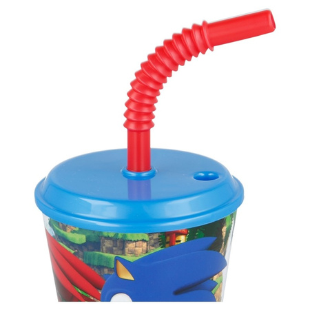 SONIC KUBEK Z RURKĄ KNUCKLES MILES