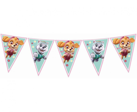 GIRLANDA NA URODZINY PSI PATROL SKYE EVEREST BANNER