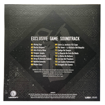 GHOST RECON WILDLANDS SOUNDTRACK