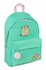PLECAK PRZEDSZKOLNY WIELOKOMOROWY PUSHEEN THE CAT MIĘTOWY UNDERCOVER