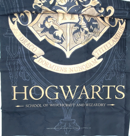 TKANINOWY PLAKAT HARRY POTTER HOGWARTS 95x45cm