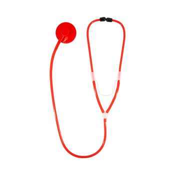 STETOSKOP CZERWONY DO STROJU PIELĘGNIARKA