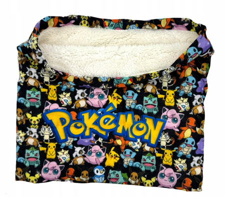 KOMIN POKEMON PIKACHU POSTACIE CIEPŁY Z FUTERKIEM