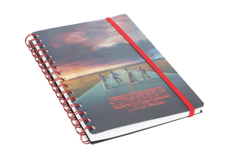 ZESZYT A5 NOTES STRANGER THINGS MIND FLYER Z OKŁADKĄ 3D