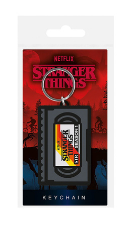 BRELOK GUMOWY STRANGER THINGS VHS