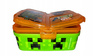 Śniadaniówka MINECRAFT 4 - KOMOROWA lunchbox dla dziecka do szkoły XL