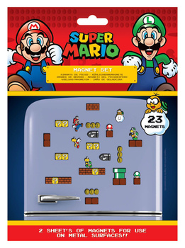 SUPER MARIO MAGNESY NA LODÓWKĘ