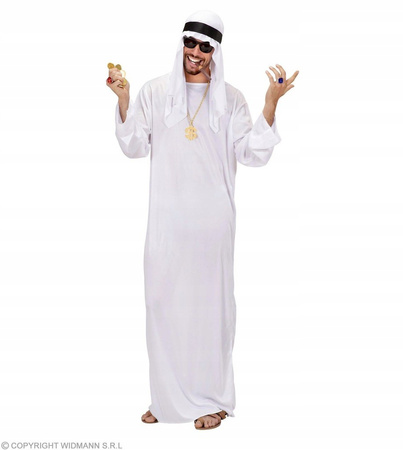 STRÓJ ARABA SZEJKA + WĄSY ARAB SHEIKH SZEJK ARABSKI R. M