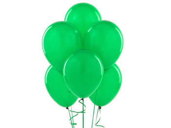 BALON ZIELONY PASTELOWY 1 SZT 23x32cm