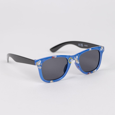 ZESTAW DLA DZIECKA OKULARY PRZECIWSŁONECZNE + CZAPKA Z DASZKIEM SONIC RING