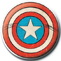 PRZYPINKA MARVEL KAPITAN AMERYKA 2,5cm