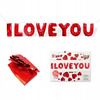 BALONY NAPIS I LOVE YOU KOCHAM CIĘ WALENTYNKI