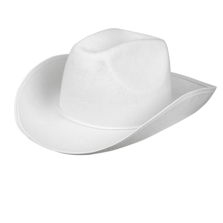 KAPELUSZ KOWBOJSKI BIAŁY KOWBOJ KOWBOJKA RODEO TEXAS