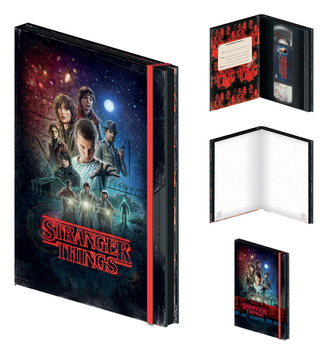 STRANGER THINGS ZESZYT A5 NOTES SEZON 1 ORYGINALNY