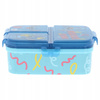 STITCH BIDON Z RURKĄ RÓŻOWY + POJEMNIK LUNCHBOX ŚNIADANIÓWKA XL STICH
