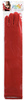 DŁUGIE RĘKAWICZKI CZERWONE 42cm Z PALCAMI RETRO BURLESKA