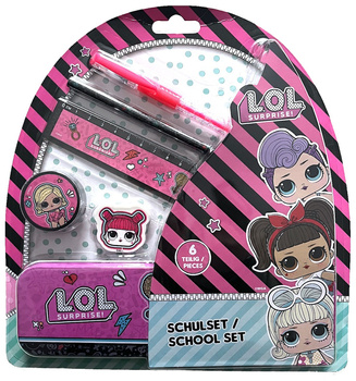 ZESTAW PRZYBORÓW SZKOLNYCH LOL SURPRISE