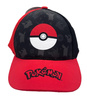 CZAPKA DASZKIEM POKEMON POKEBALL BEJSBOLÓWKA BAWEŁNA