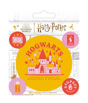 NAKLEJKI HARRY POTTER WITTY WITCHCRAFT HOGWARTS