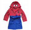 ORYGINALNY SZLAFROK DZIECIĘCY Z KAPTUREM SPIDERMAN ROZMIAR 98 NA 3-4 LATA