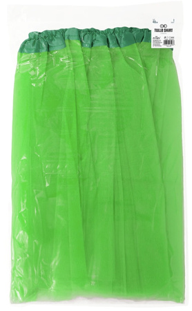 STRÓJ SPÓDNICZKA TIULOWA ZIELONA 40cm KOSTIUM PRZEBRANIE TUTU