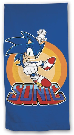 RĘCZNIK SONIC RETRO PLAŻOWY 70x140cm SZYBKOSCHNĄCY