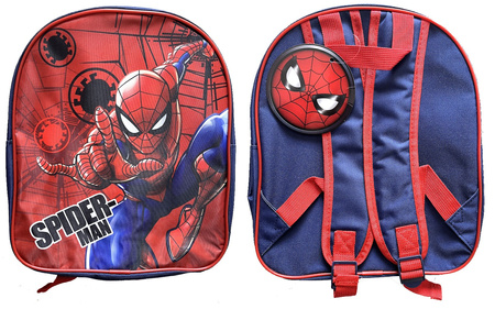 PLECAK PRZEDSZKOLNY SPIDERMAN WEB RED DLA DZIECKA
